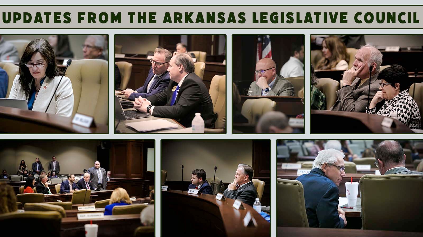 Updates from the Arkansas Legislative Council