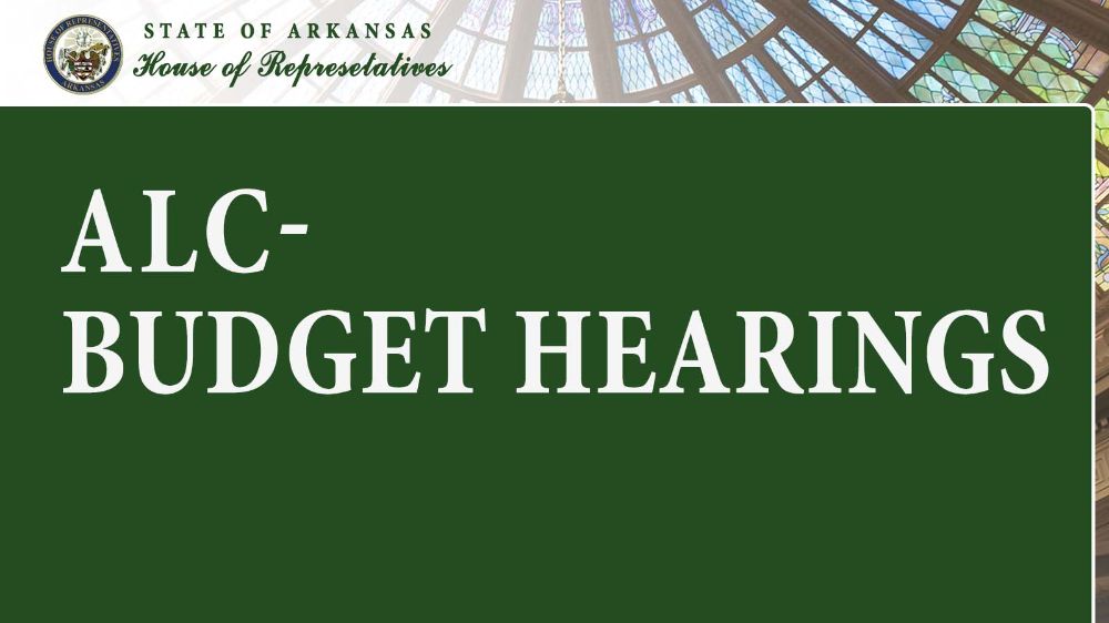 ALC - Budget Hearings