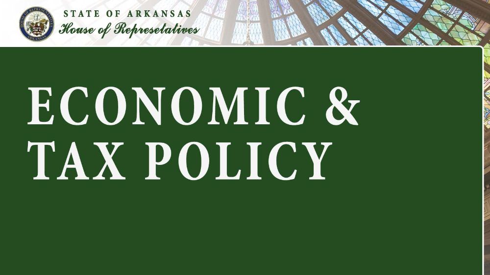 Economic and Tax Policy