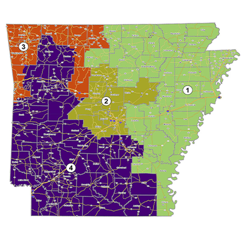 2021-proposed-congressional-redistricting-maps-arkansas-house-of