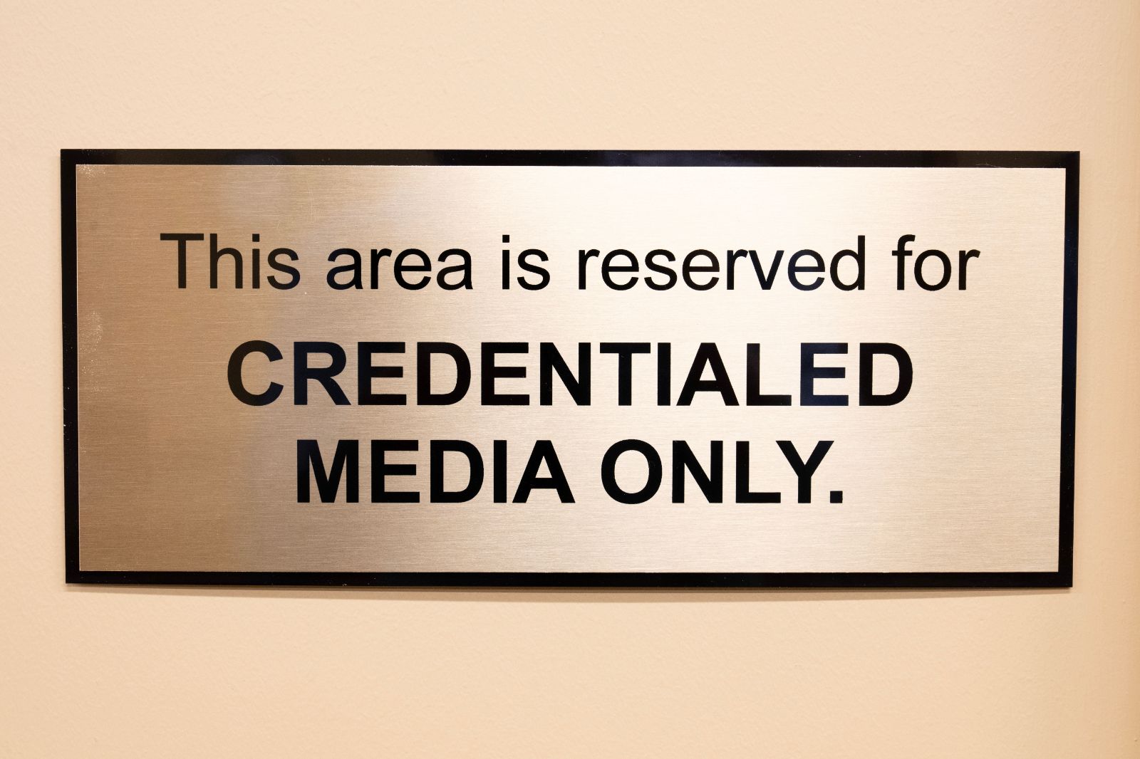 House Media Credentials